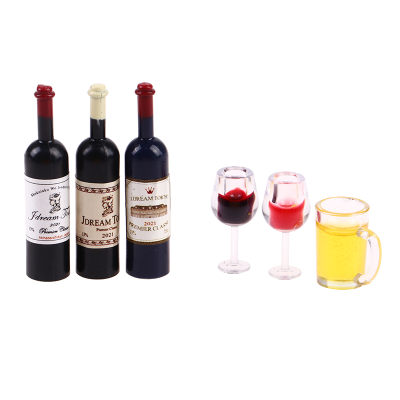 Wine Y Beer - New Fashion High Quality 5Pcs 1:12
