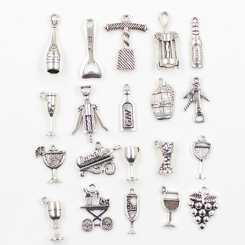 Wine Like Beer - 30pcs Charms Beer Barrel Grape Wine