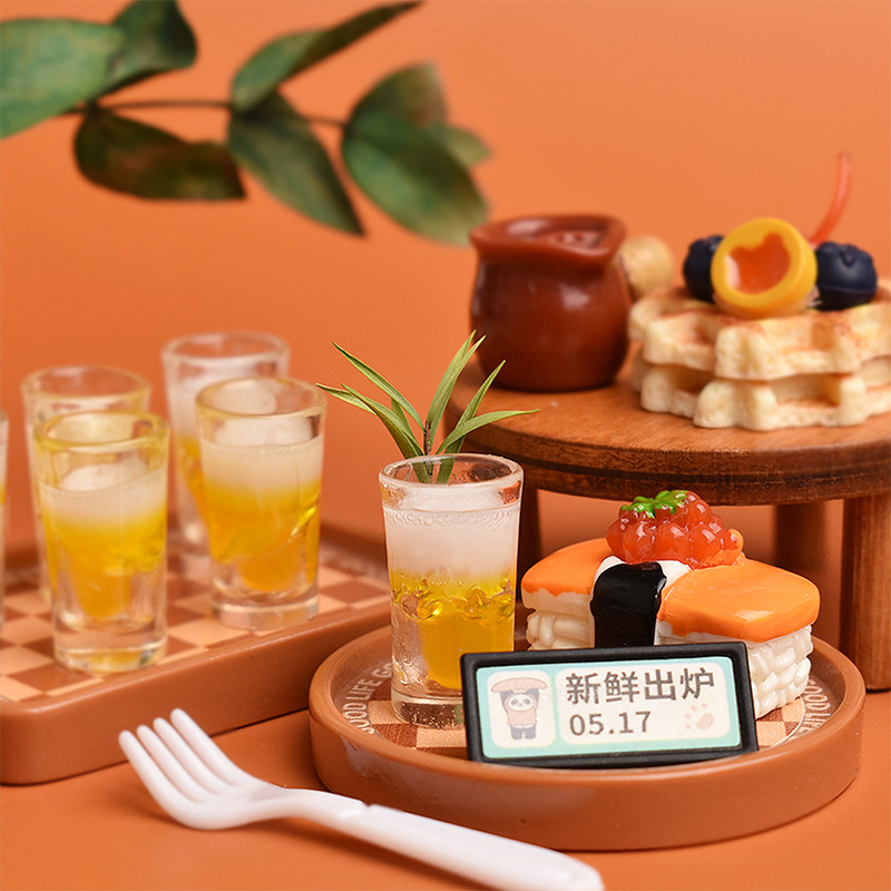 Wine Y Beer - Toy Kitchen Wine Mugs, 10-pack Miniature