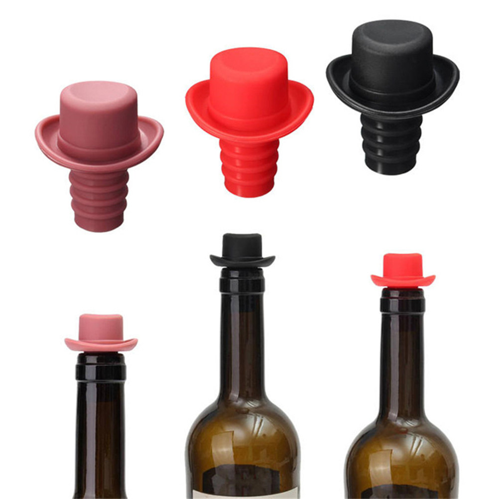 5Pcs Hat-Shaped Silicone Wine  - Wine Beer Hat review and price