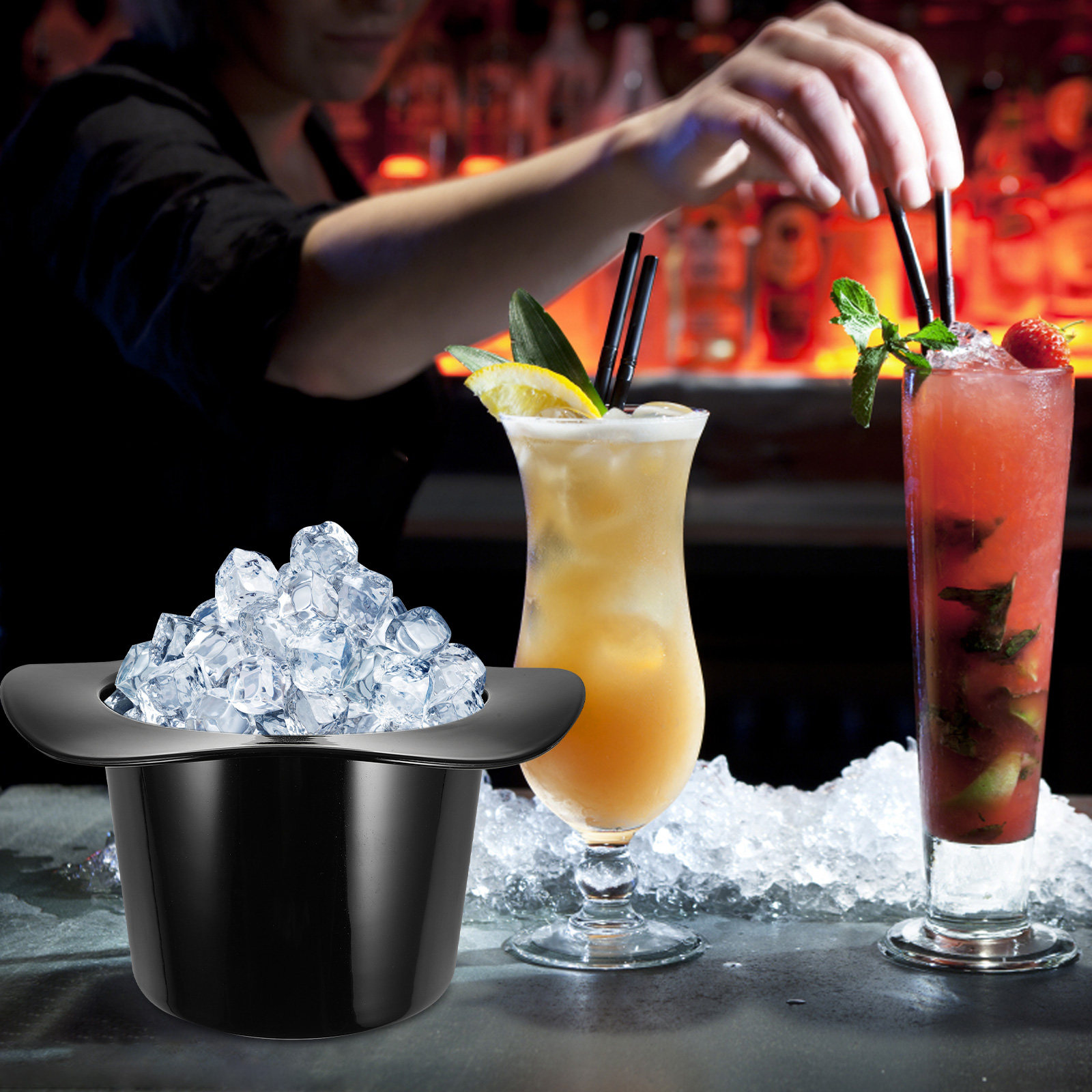 1200Ml Hat Shaped Ice Bucket P - Wine Beer Hat review and price