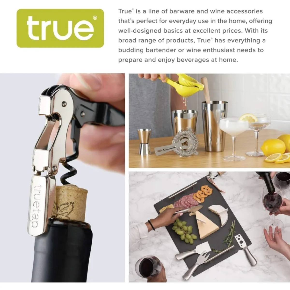 Durable Stainless Steel & Wood - Cork Screw Lever review and price