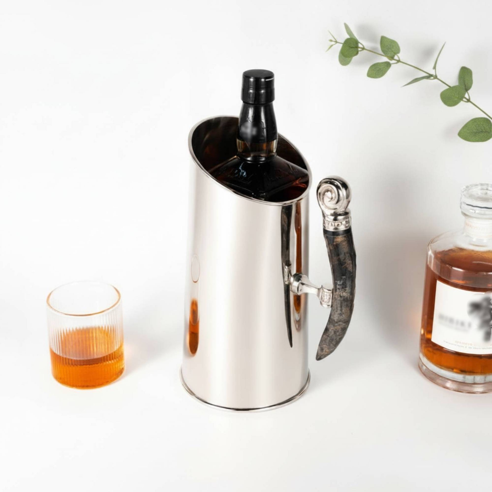 Ice Vessel with Handle Polishe - Beer Mug Handled review and price