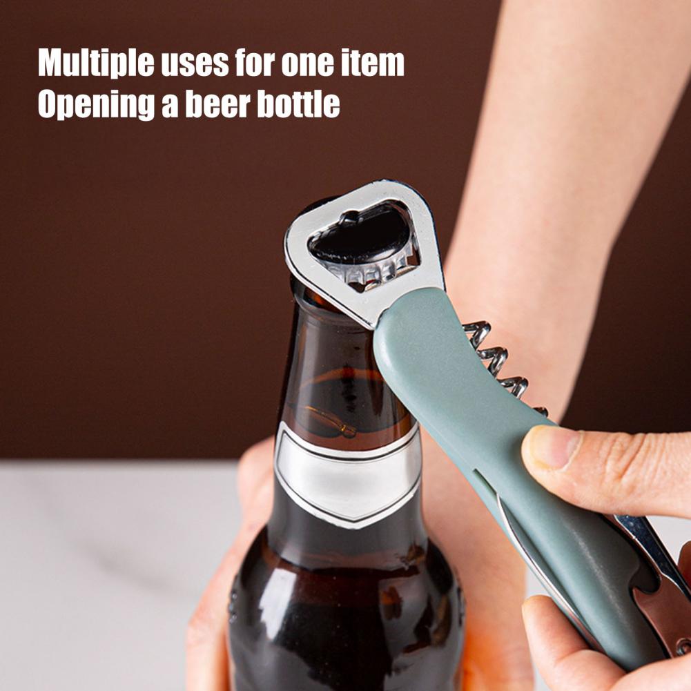 3 in 1 Wine Opener Beer Cap Li - Cork Screw Lever review and price