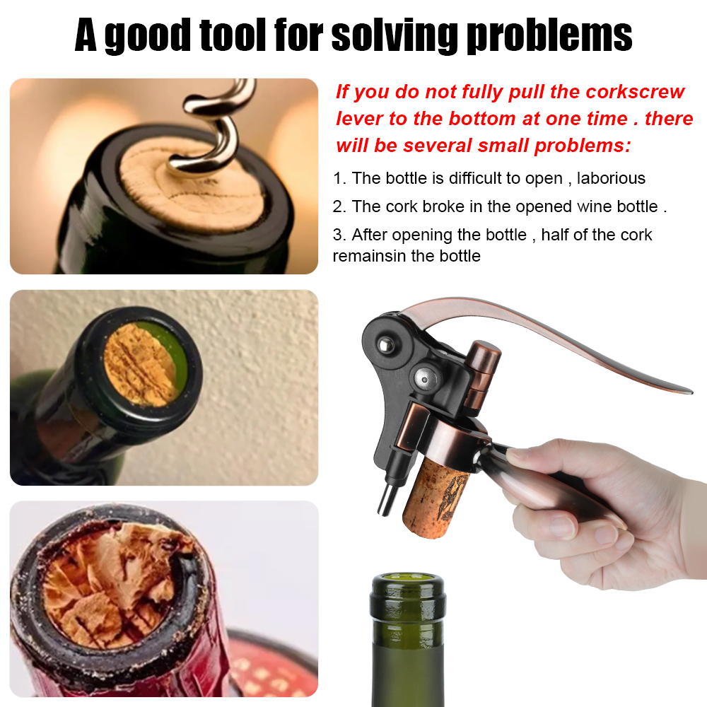 Bar Lever Corkscrew Zinc Alloy - Cork Screw Lever review and price
