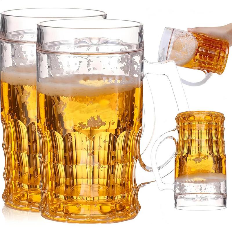 450ml Funny Fake Beer Mug Real - Beer Mug Handled review and price