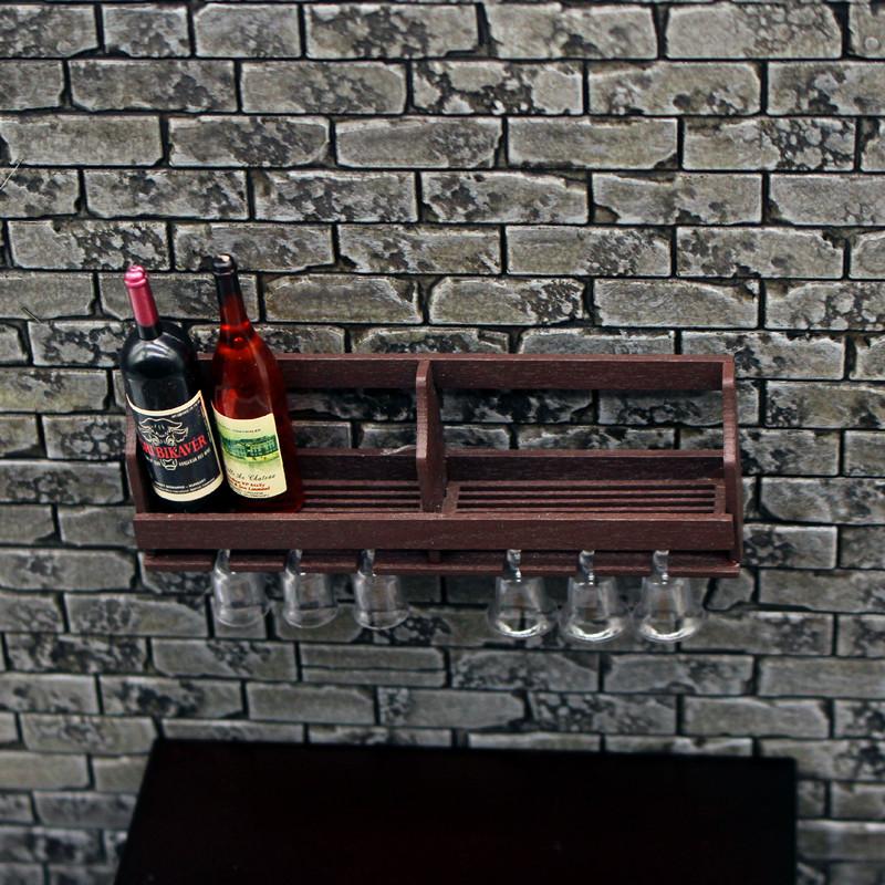 1Set Dollhouse Toy Simulation  - Wine Rack Wall Mount review and price