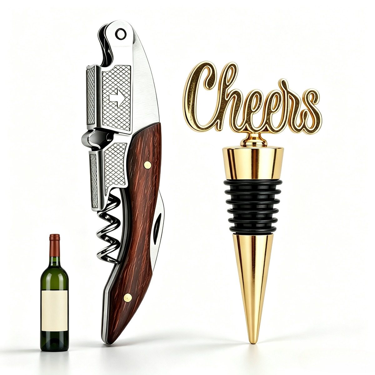 1PC Spring Loaded Double Lever - Cork Screw Lever review and price