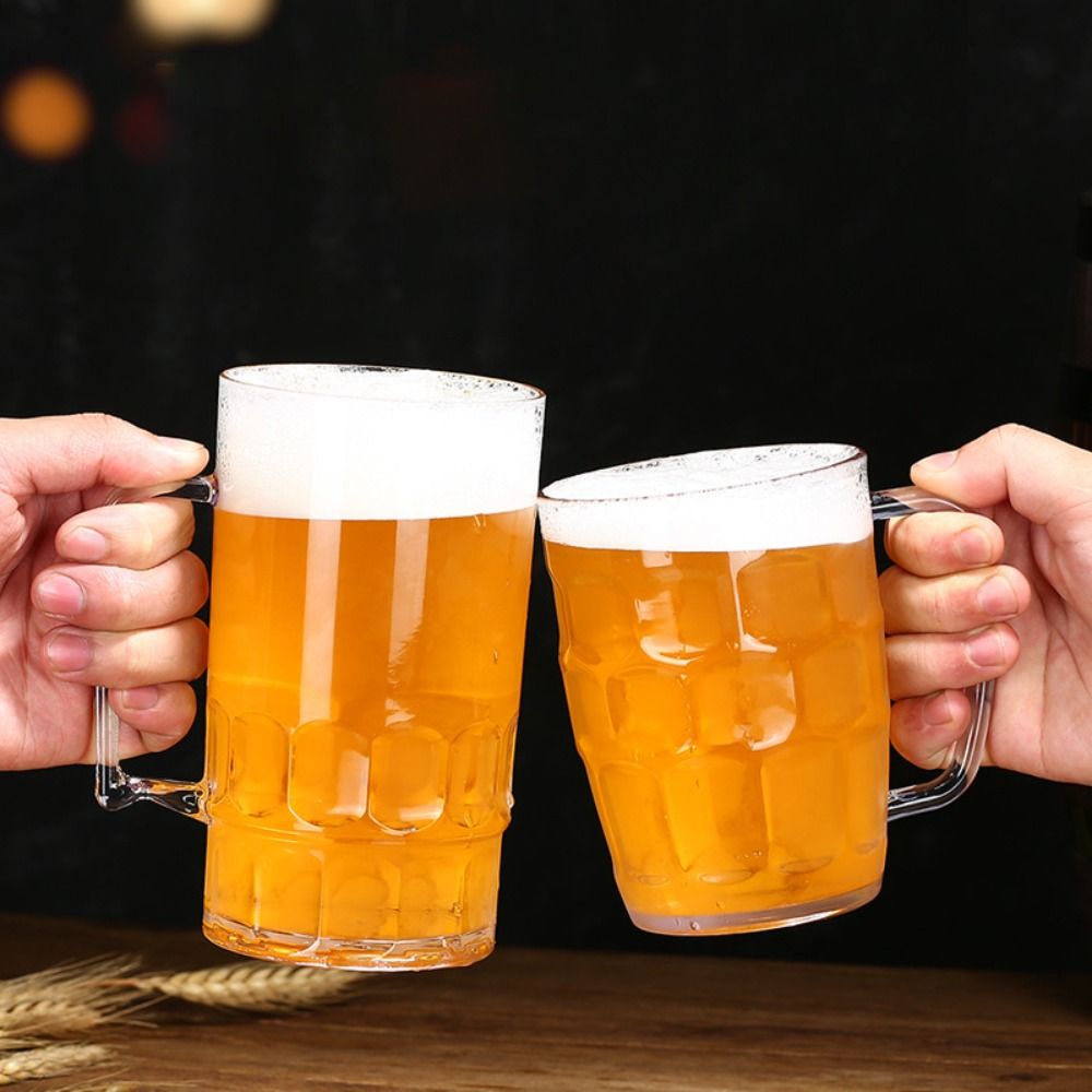 Creative Imitation Glass Plast - Beer Mug Handled review and price