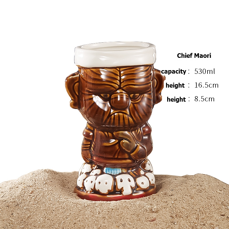 Vintage skull like ceramic win - Wine Like Beer review and price