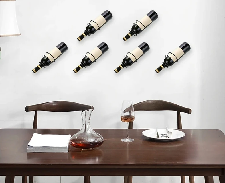 Pack Of 6 Wall Mounted Wine Ra - Wine Rack Wall Mount review and price