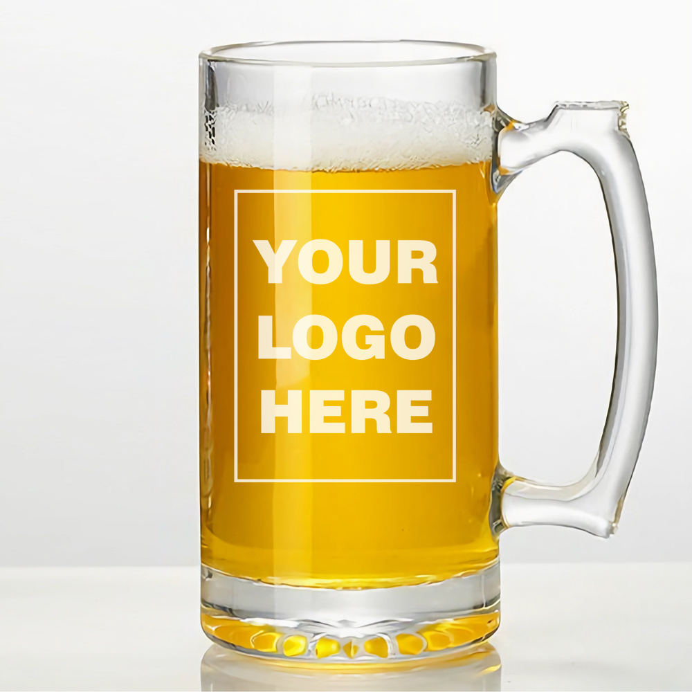 Personalized Beer Glass 500ml/ - Beer Mug Handled review and price