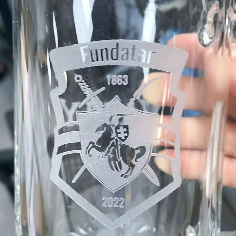 Personalized Beer Glass 500ml/ - Beer Mug Handled review and price