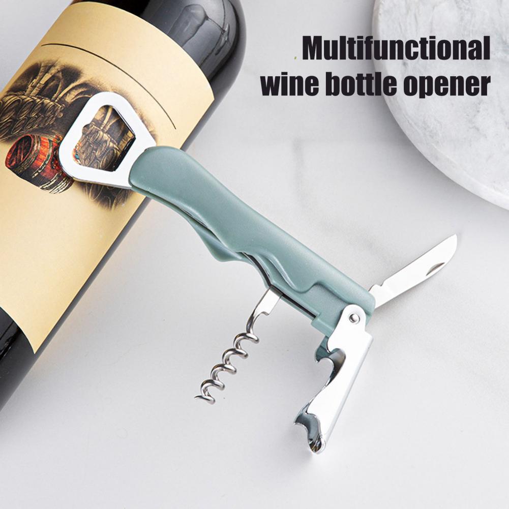 3 in 1 Wine Opener, Portable B - Cork Screw Lever review and price